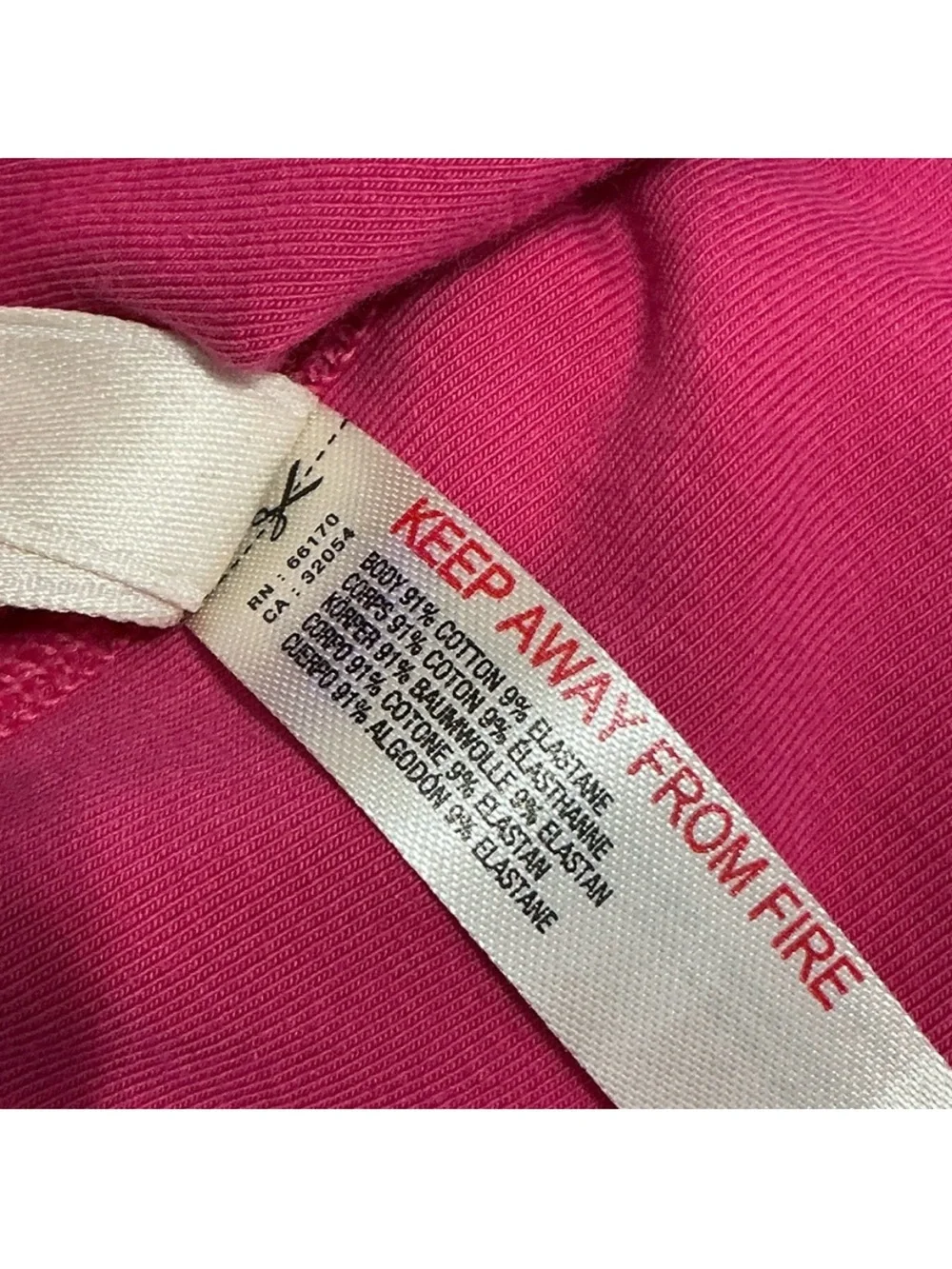 Lyrebird Cotton Cloud Asymmetrical Cutout Bralette in Hot Pink Size Large